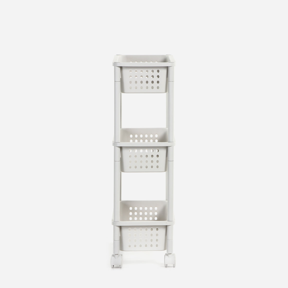 Megabox 3-Layer Wide Tray Cart MG134  - Beige