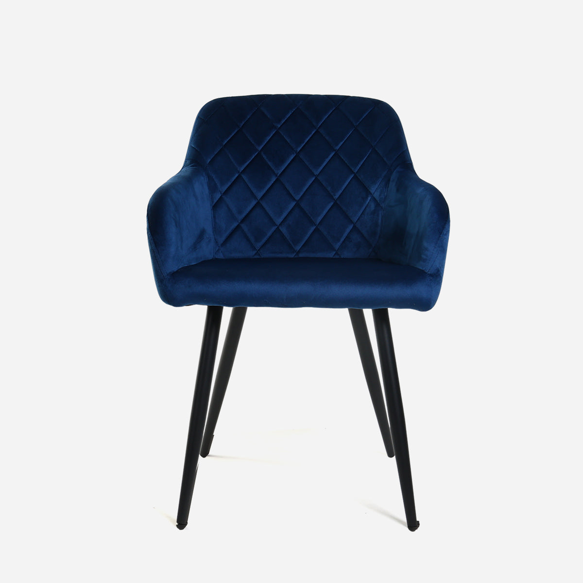 SM Home Monaco Dining Chair Velvet MLM-181552 - Dark Blue