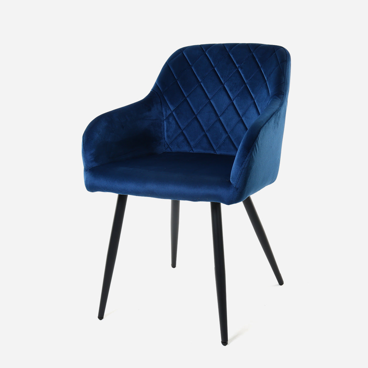 SM Home Monaco Dining Chair Velvet MLM-181552 - Dark Blue