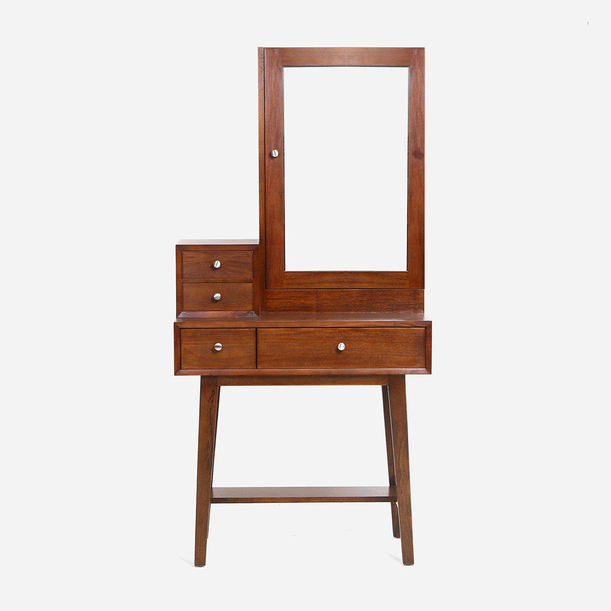 SM Home Haley Mirror Dresser All Wood - Walnut