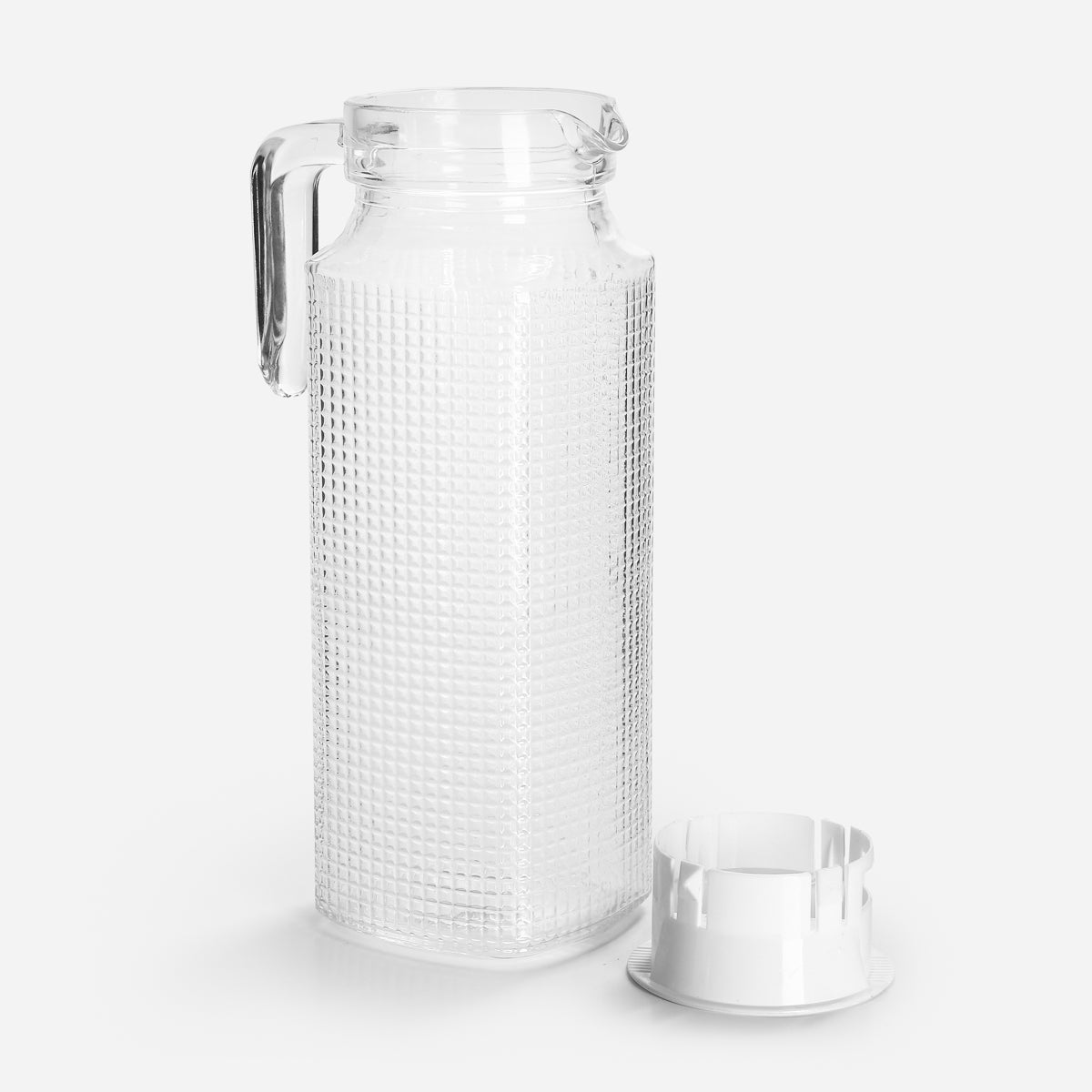 Omega Callan Clear Glass Pitcher - 1L