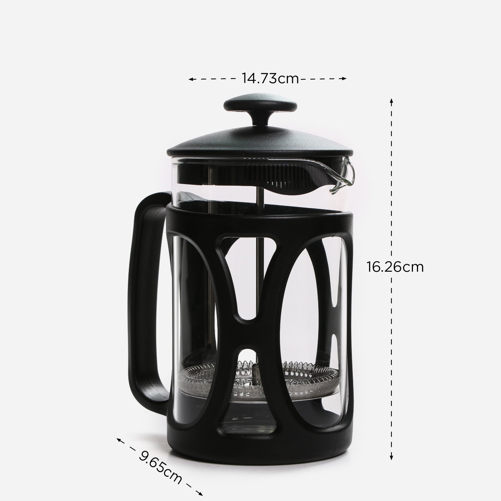 Omega Crumpet French Press - 800 ml.