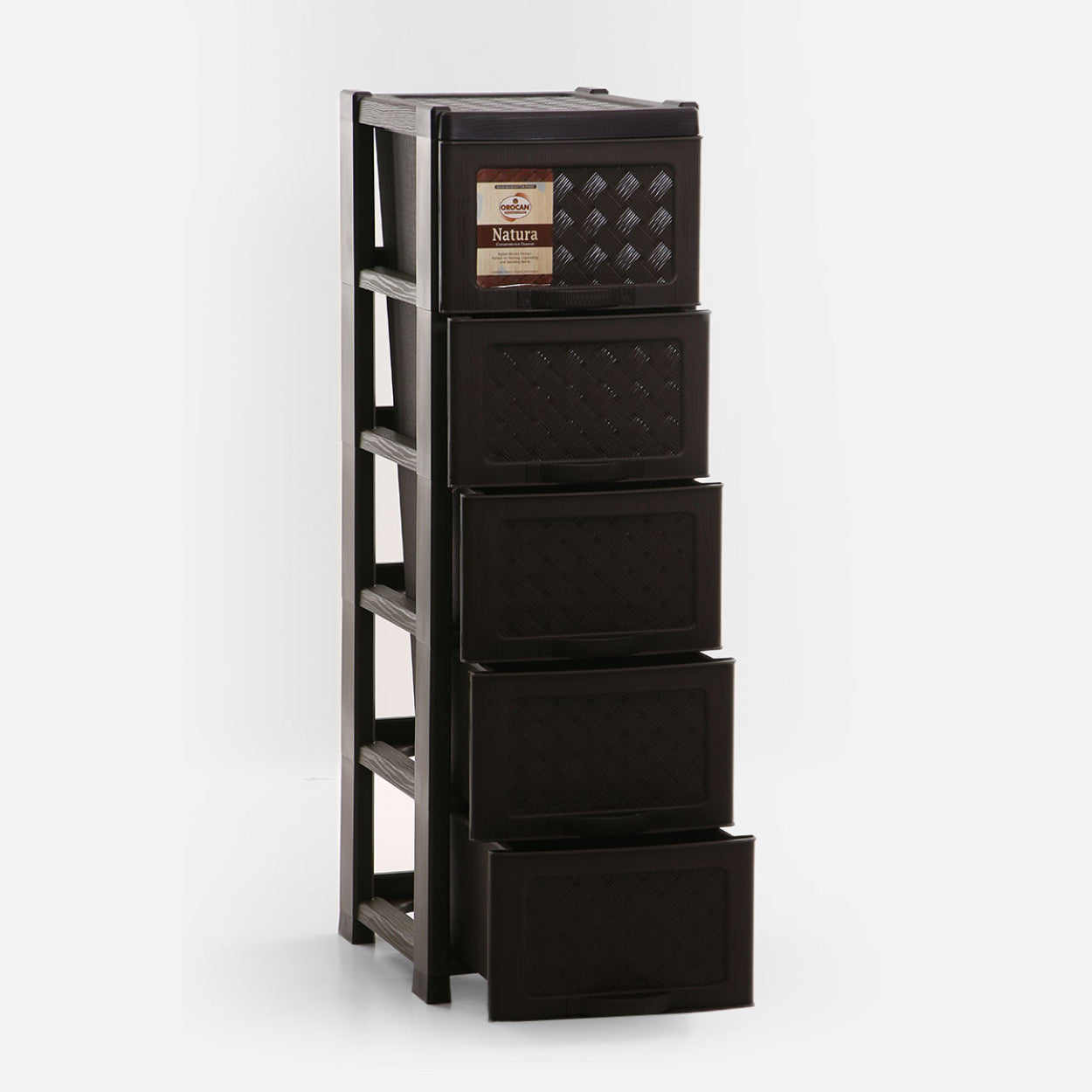 Orocan 6821 Natura Drawer (Brown) - 5 Layer