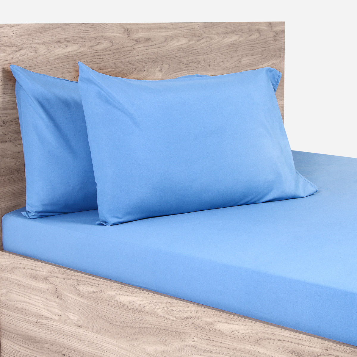 Hosh 3-Piece Queen Size Bedsheet Set - Blue