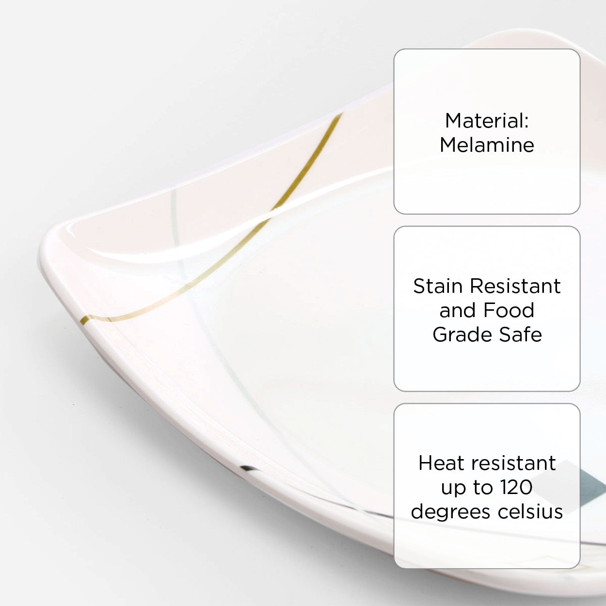 Perfect Dining Deco SQ085 Dessert Bowl