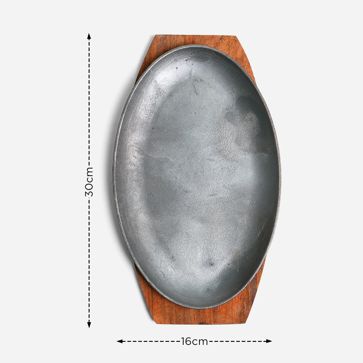 SM Home Oval Sizzling Plate