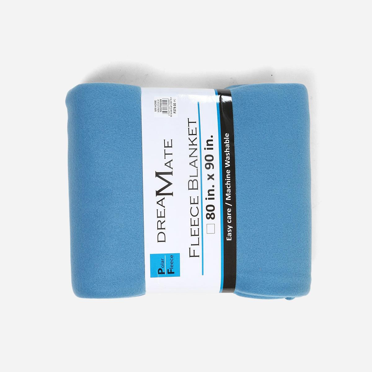 Dream Mate Polar Fleece Blanket (Blue) - 80x90in