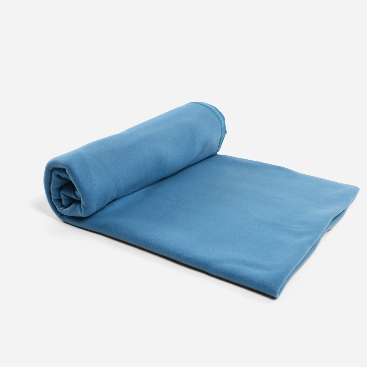 Dream Mate Polar Fleece Blanket (Blue) - 80x90in