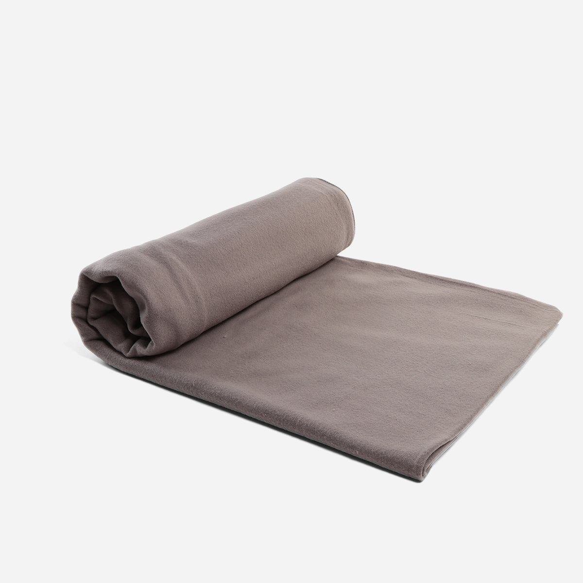 Dream Mate Polar Fleece Blanket (Gray) - 80x90in