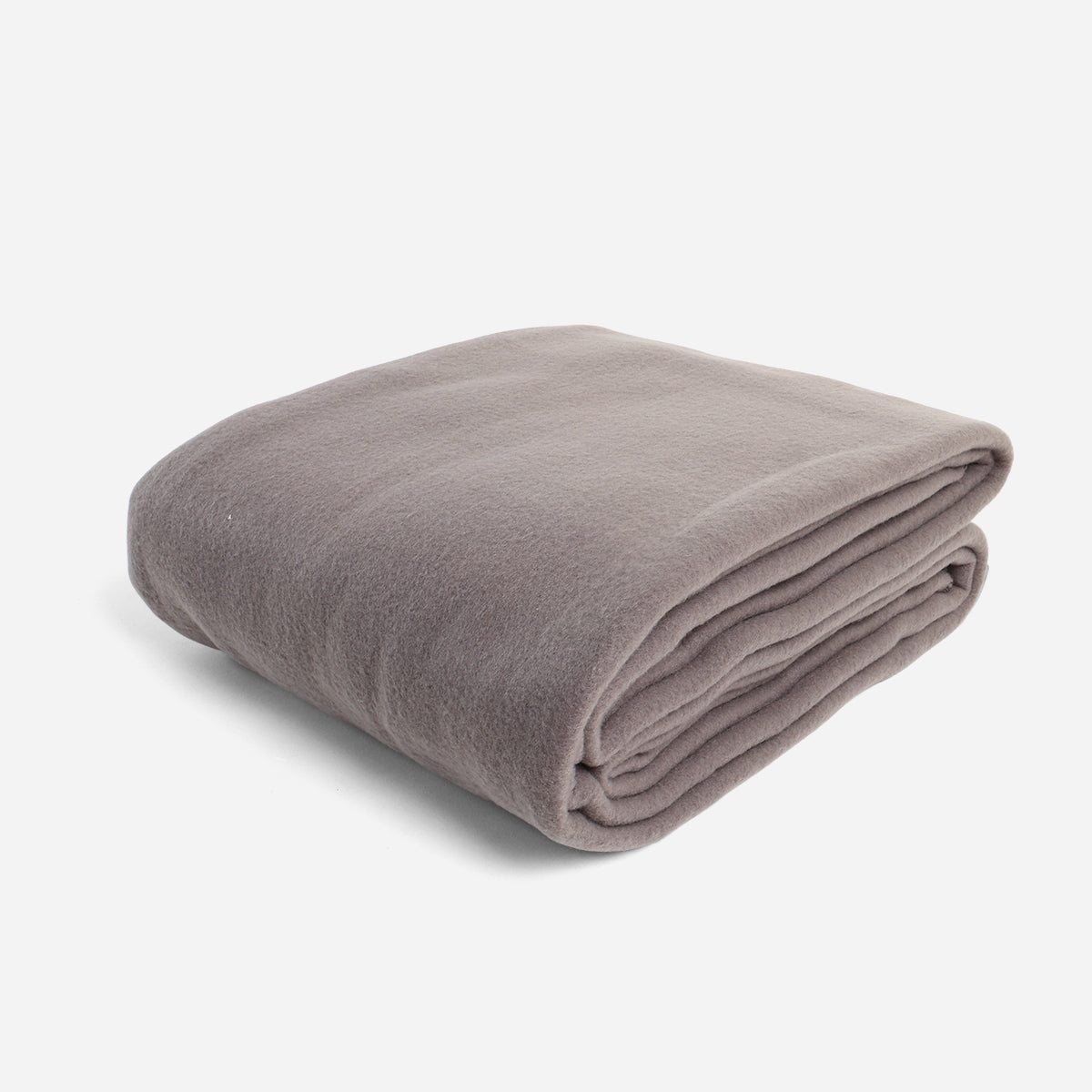 Dream Mate Polar Fleece Blanket (Gray) - 80x90in