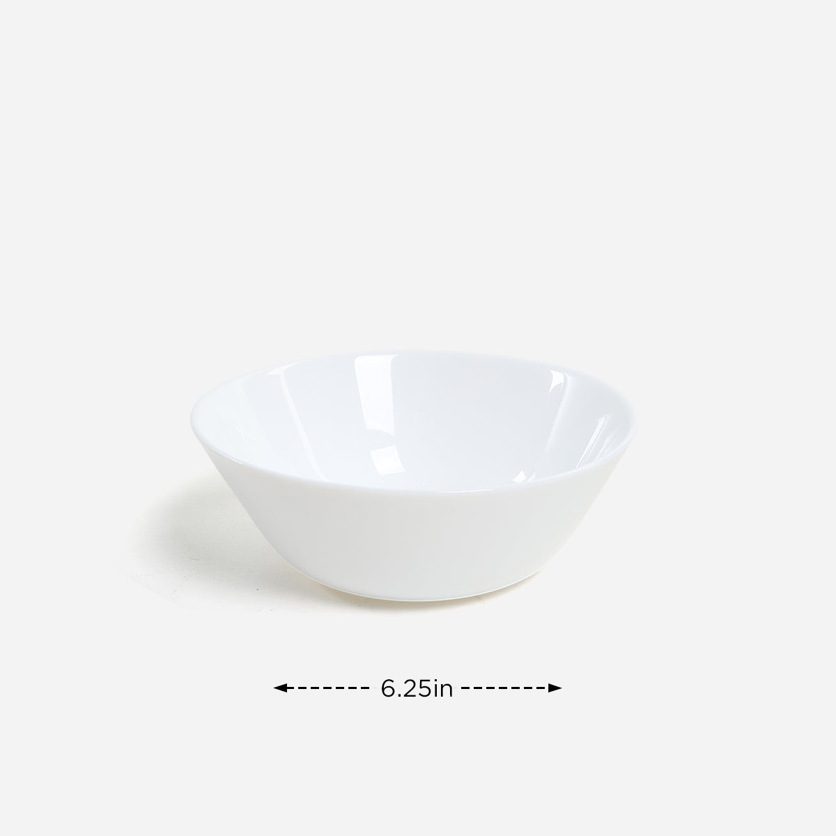 Royal Dine Set of 5 Pearl Opal Salad Bowl - White