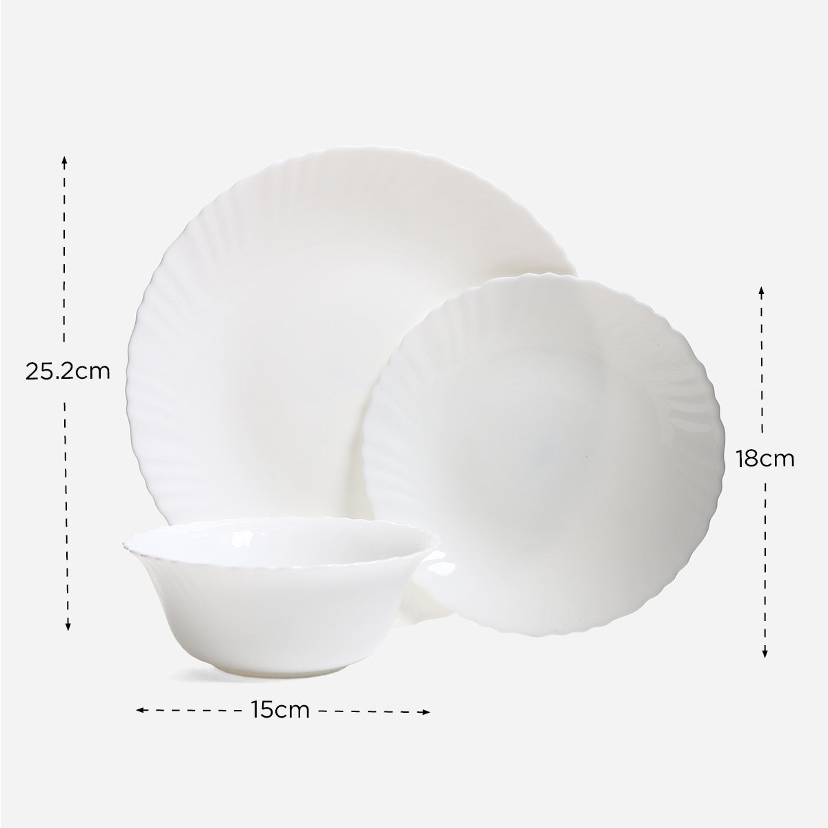 Royal Dine 6-Pc Dinner Set CHW-6P8  - Fairfax