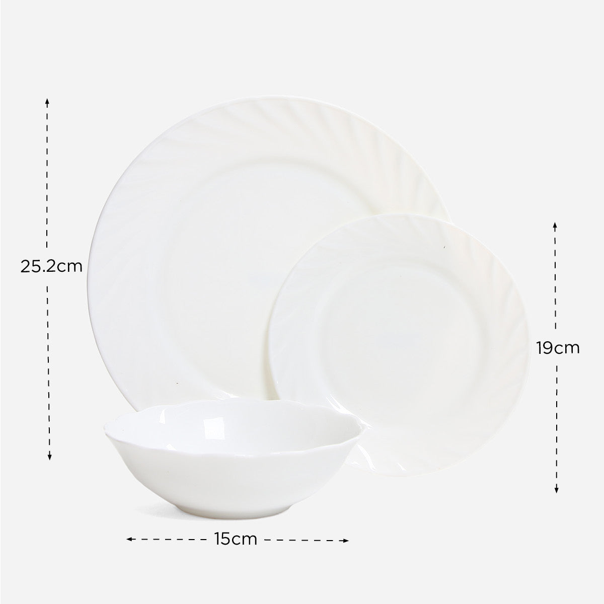 Royal Dine 6-Pc Dinner Set CHW-6P7  - Tiffany