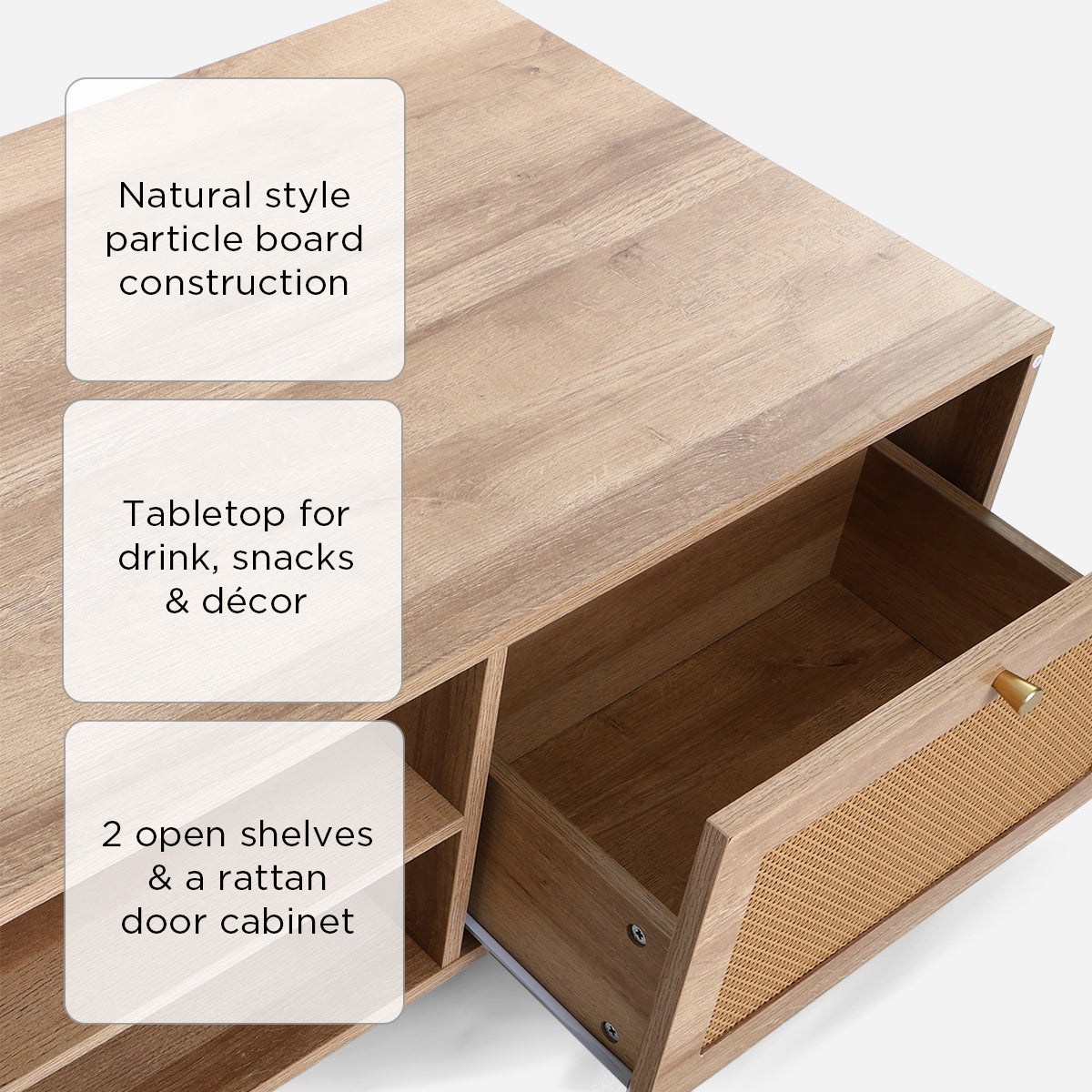 Yori Satoru Coffee Table - Natural