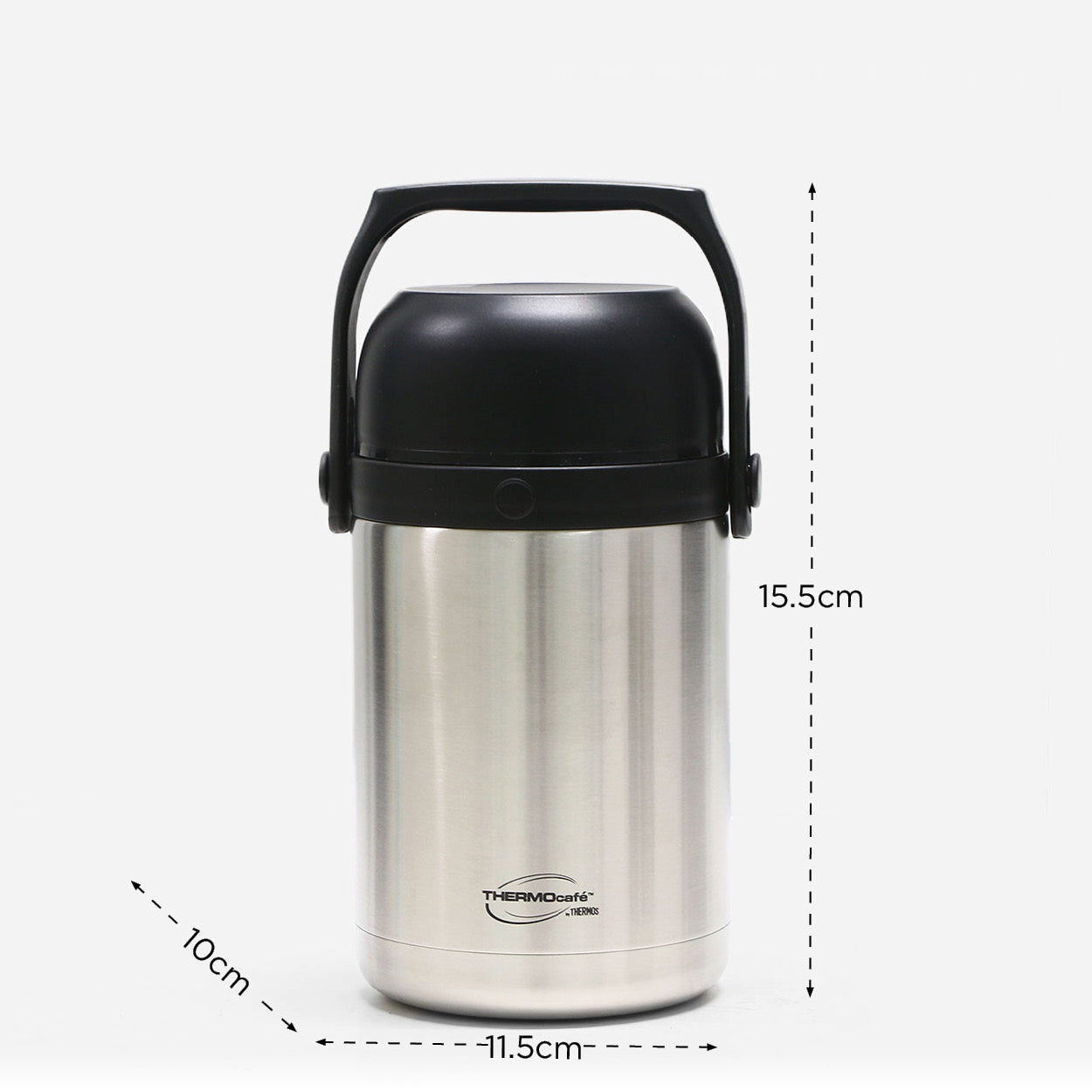 Thermos Lunch Set TIFILO1800SBK (Silver) - 1.8L