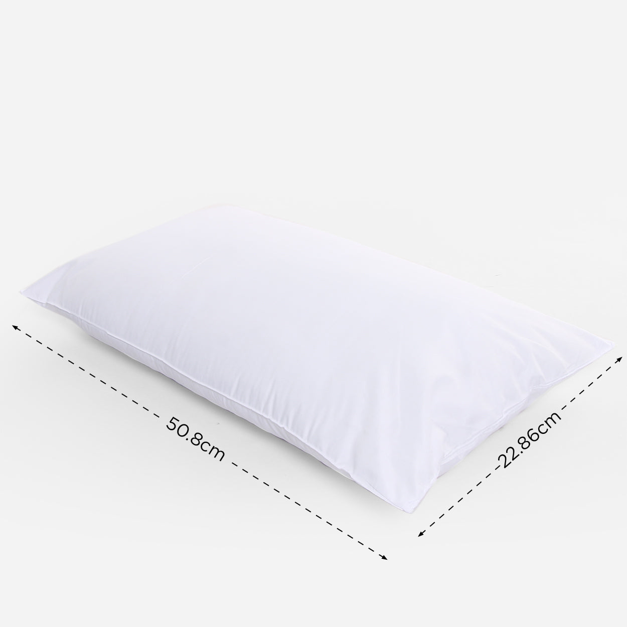 Goodnight Pillow Vacuum Pillow King (White) - 20x35