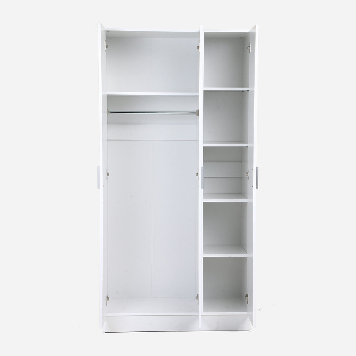 SM Home Trend Duco 3 Door Wardrobe - White