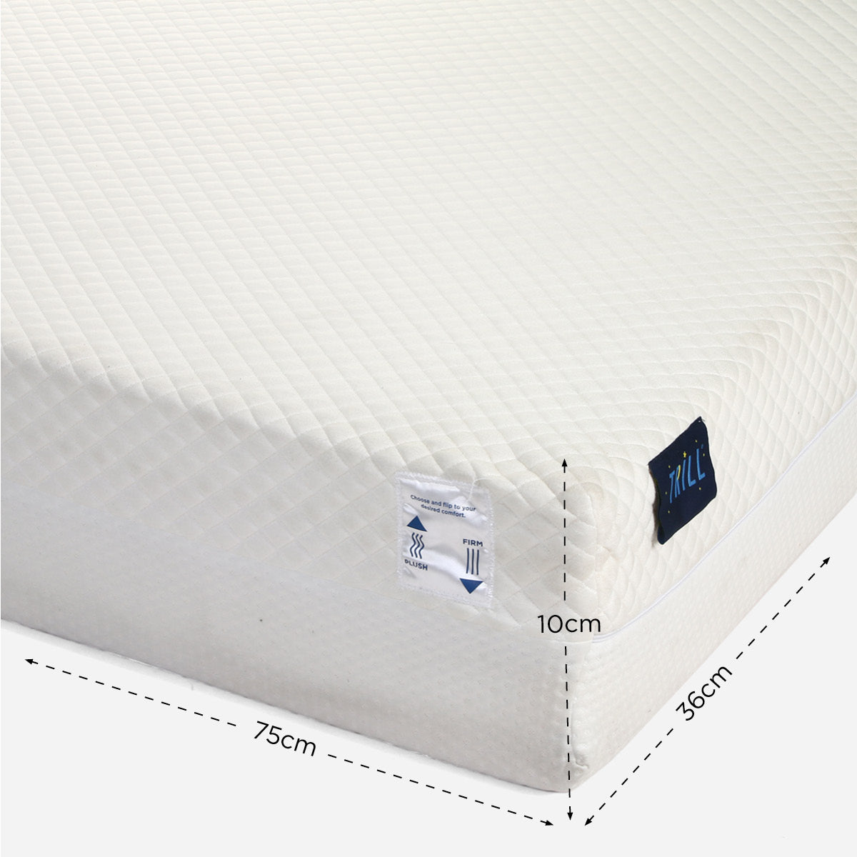 Uratex Trill 2-in-1 Mattress 10X36X75in.