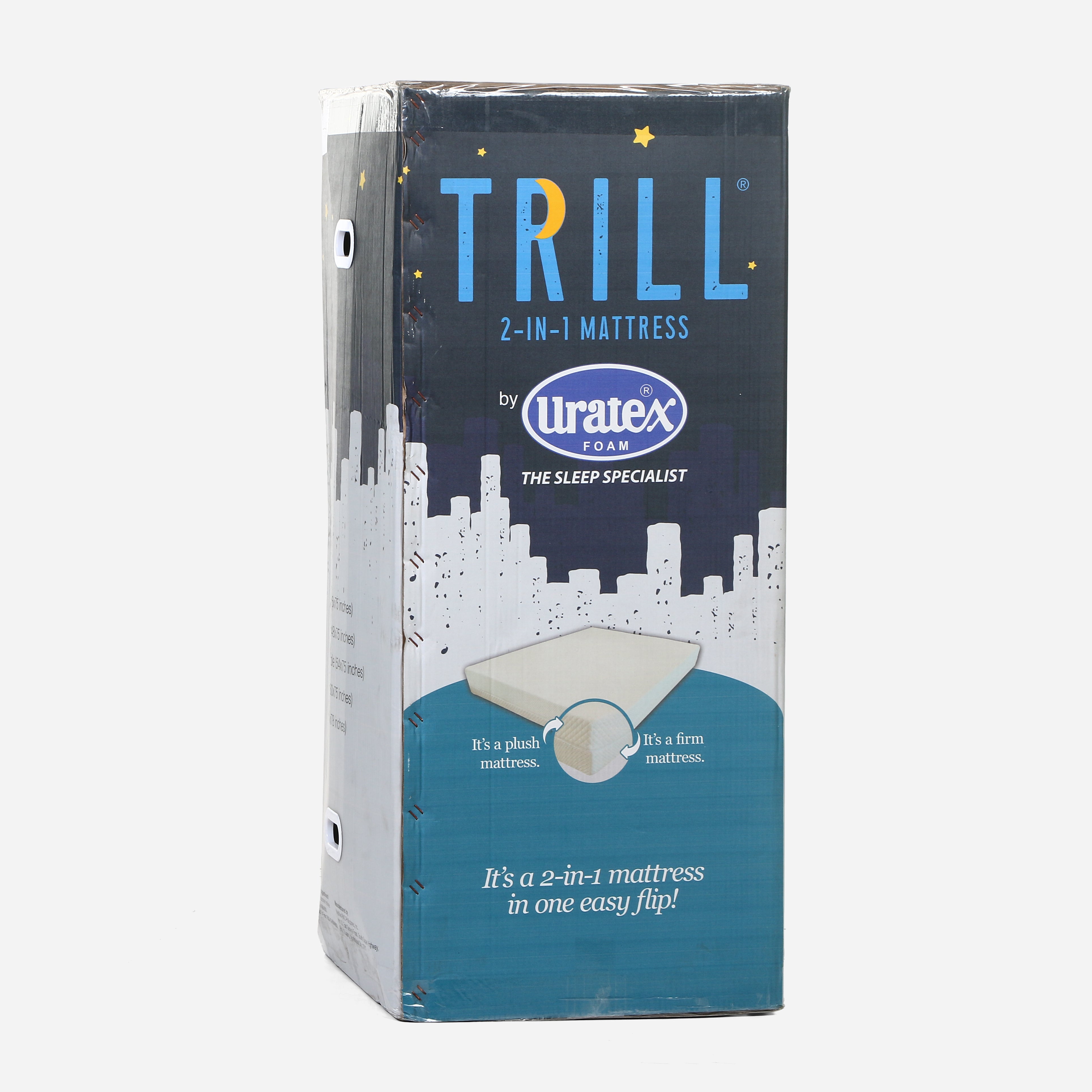 Uratex Trill 2-in-1 Mattress 10X48X75in.