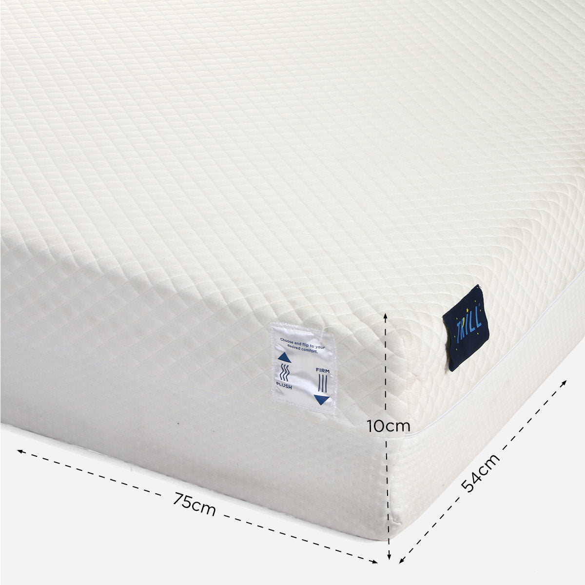 Uratex Trill 2-in-1 Mattress 10X54X75in.
