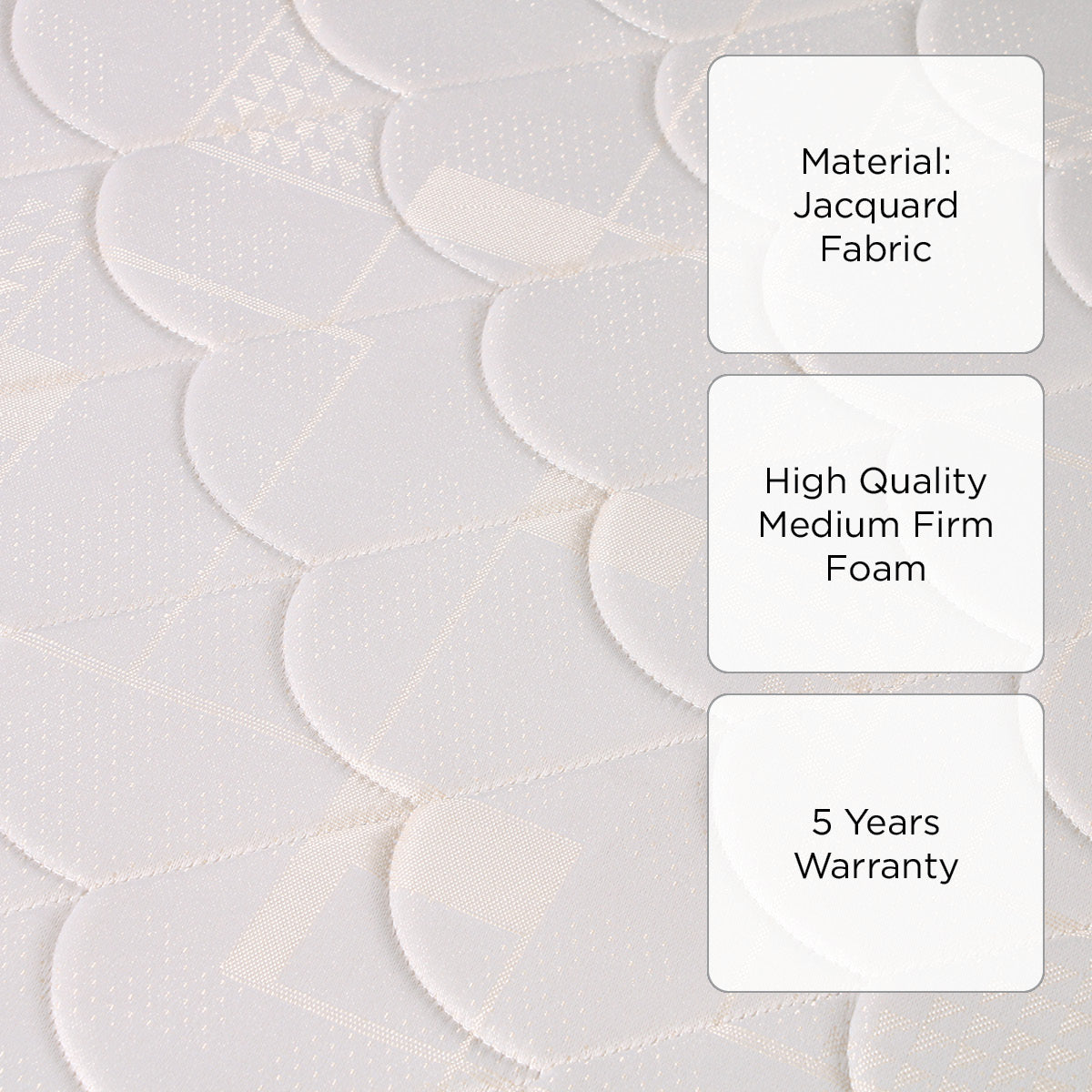 Uratex Radiant Quilted Mattess - 4x36x75