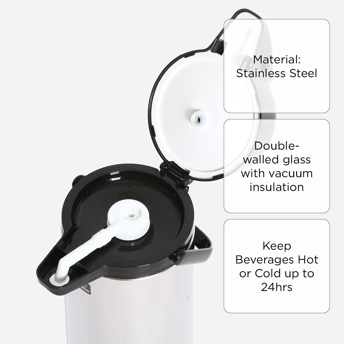 Zojirushi Glass Vacuum Airpot- AAPE-25S
