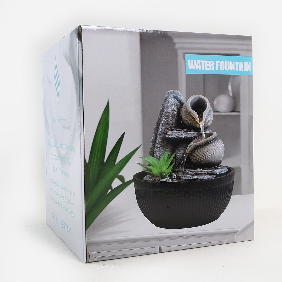 SM Home 1223073L-1 Water Fountain with Colored Lights