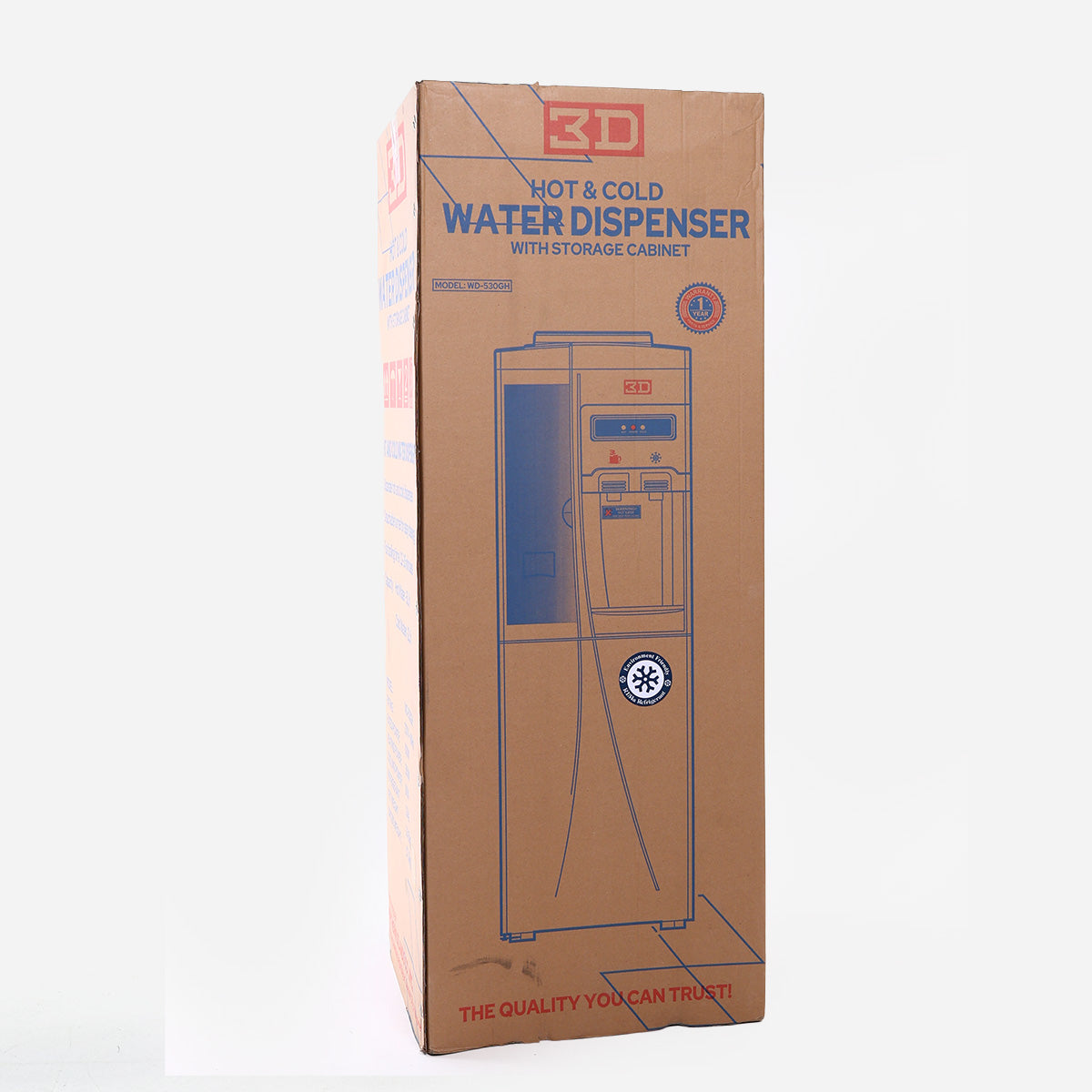 3D Hot and Cold Water Dispenser WD-530GH- White