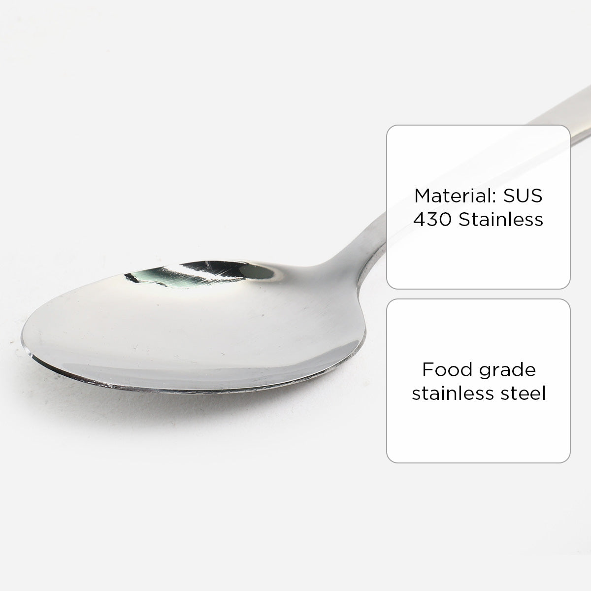 Mitsui Set of 4 Erika Spoon - Silver