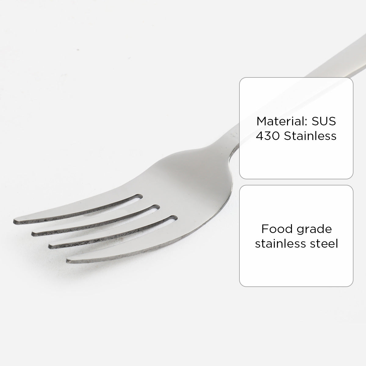 Mitsui Set of 4 Erika Fork - Silver