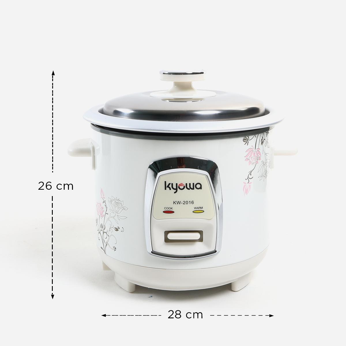 Kyowa KW-2011 Rice Cooker  (White) - 1 L