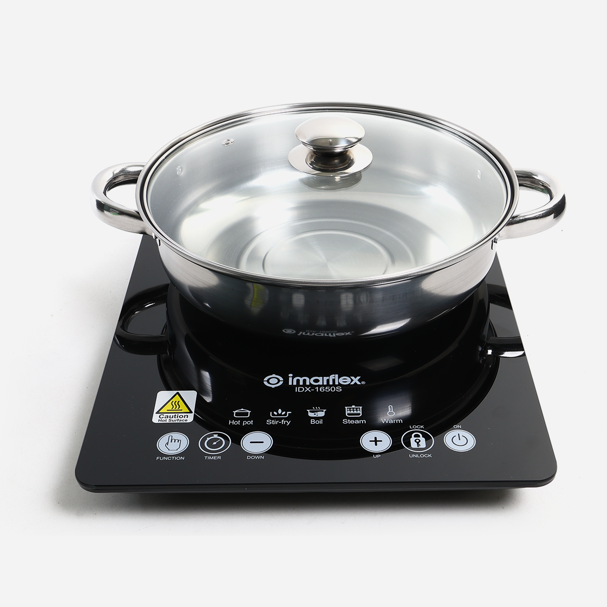 Imarflex IDX-1650S Induction Cooker Slim Type 38mm