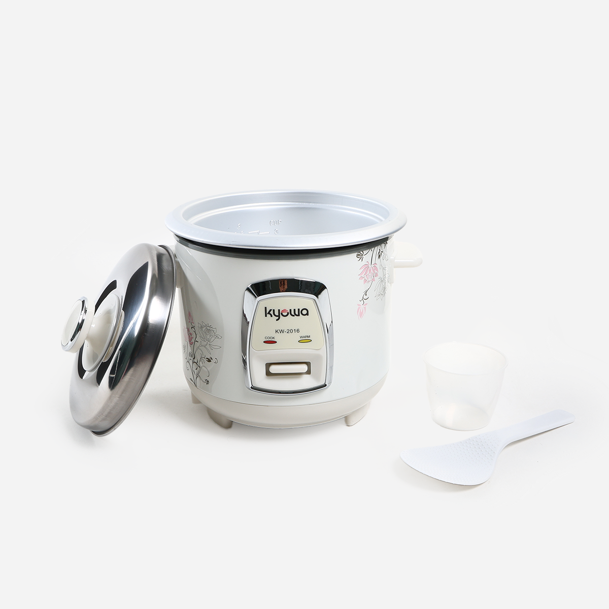 Kyowa KW-2011 Rice Cooker  (White) - 1 L