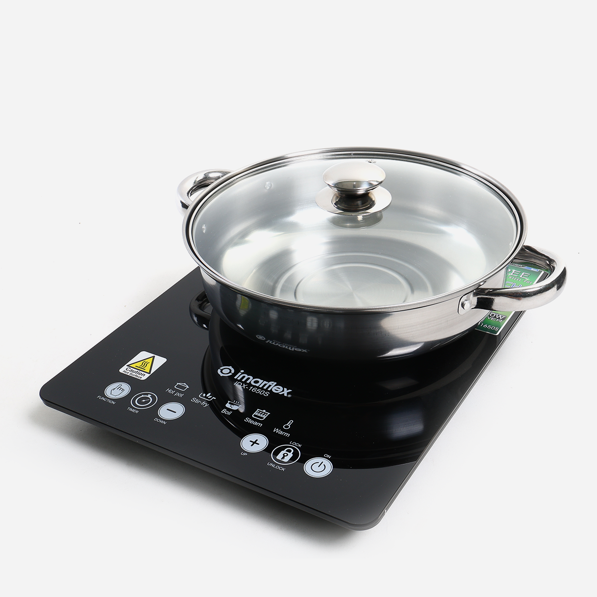 Imarflex IDX-1650S Induction Cooker Slim Type 38mm
