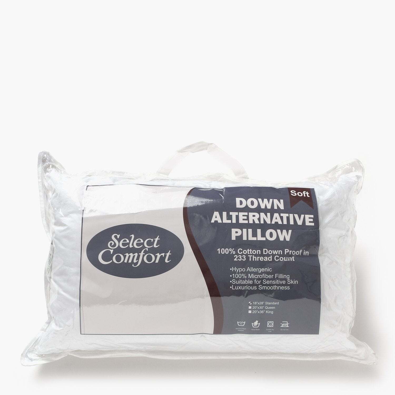 Select Comfort Down Alternative Pillows (Microfiber) - 18 X 28 inches