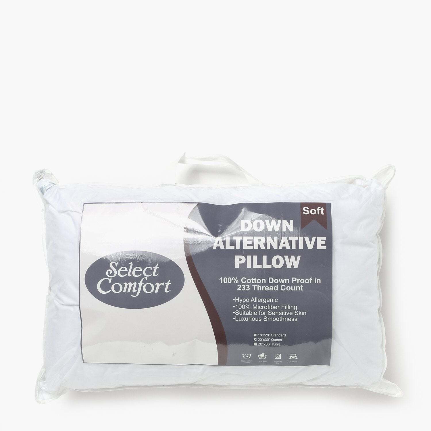 Select Comfort Down Alternative Pillows (Microfiber) - 20 X 30 inches