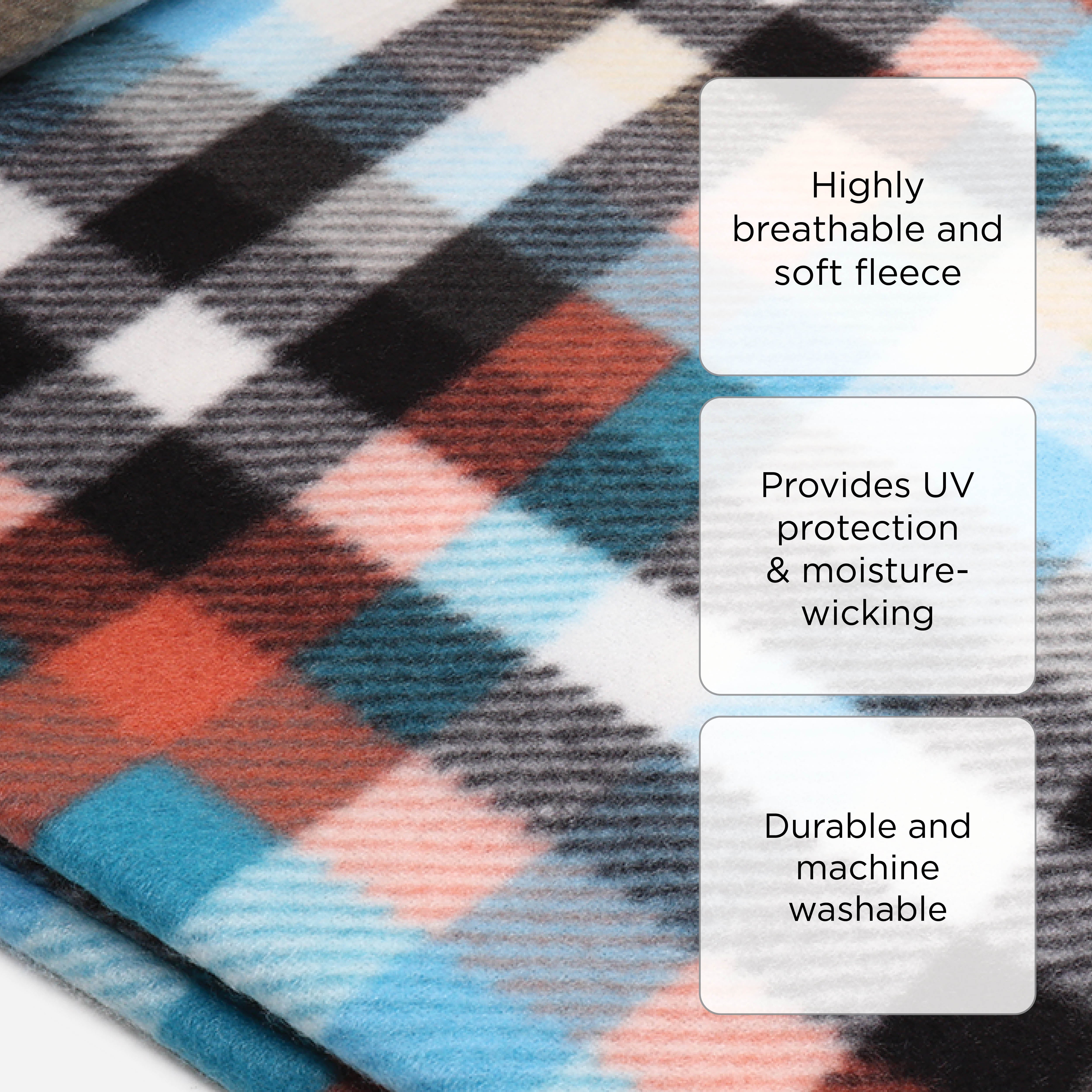 Dream Mate Printed Polar Fleece Blanket - 60x80in