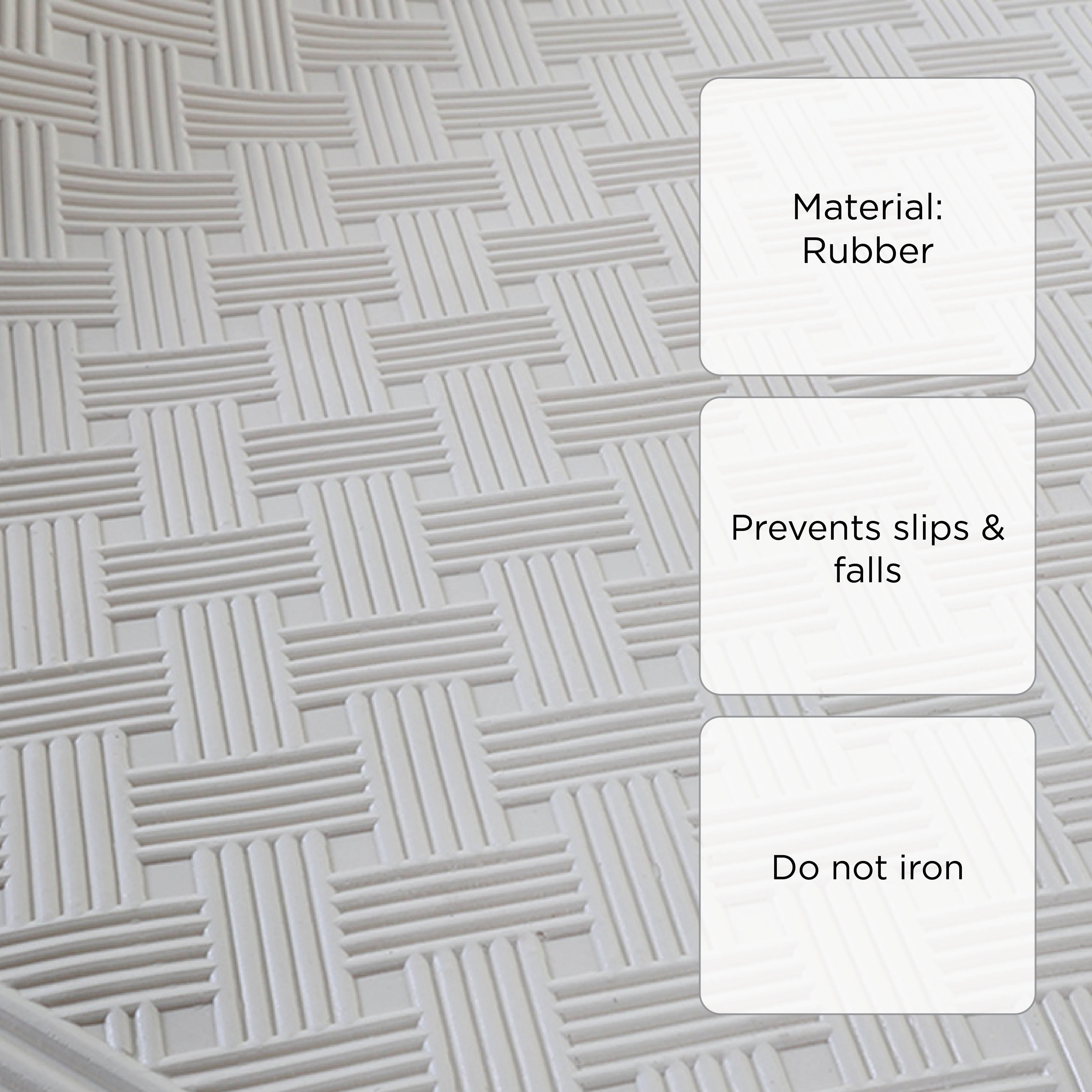 Hosh Rubber Bathmat M138 (Beige) - 40x70cm