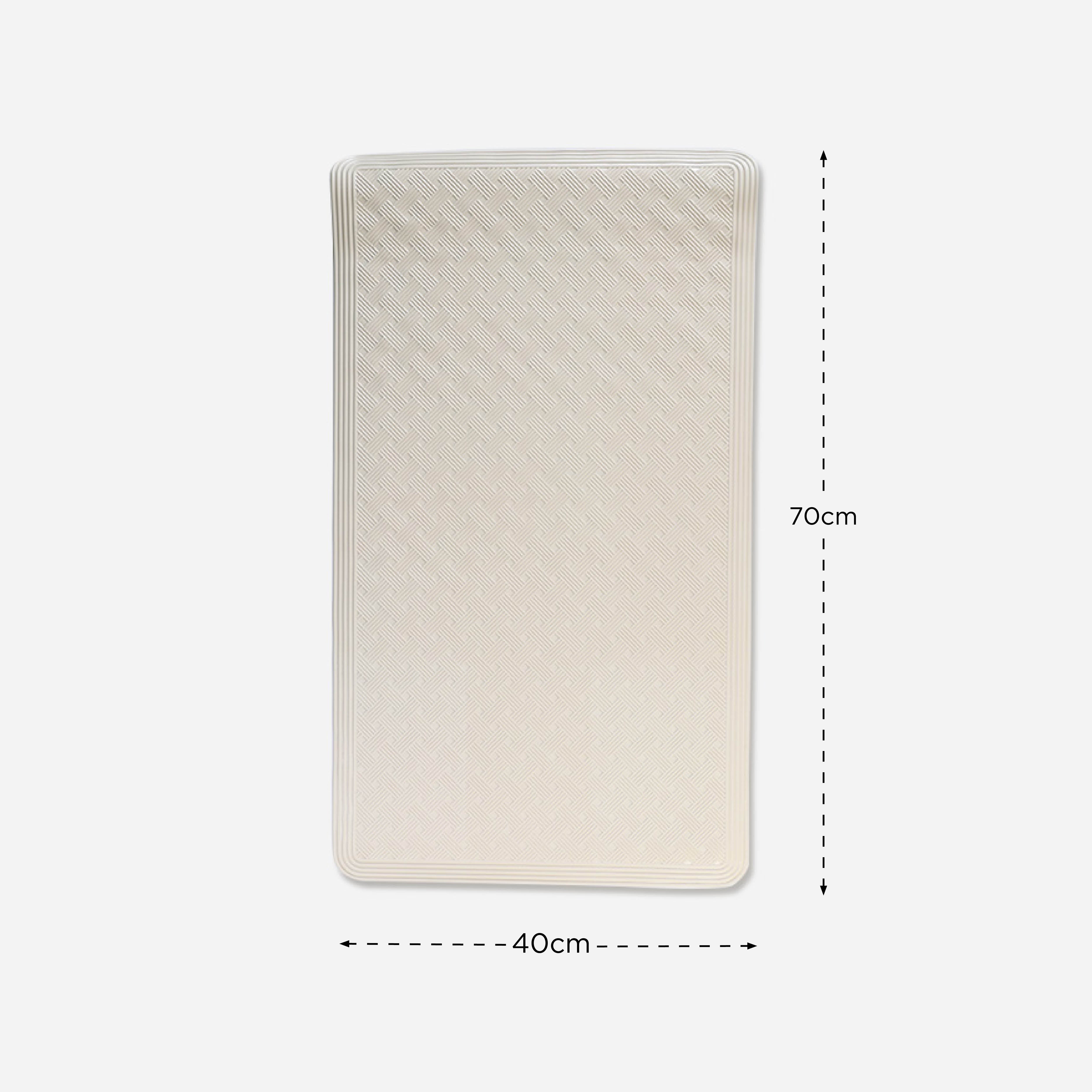 Hosh Rubber Bathmat M138 (Beige) - 40x70cm
