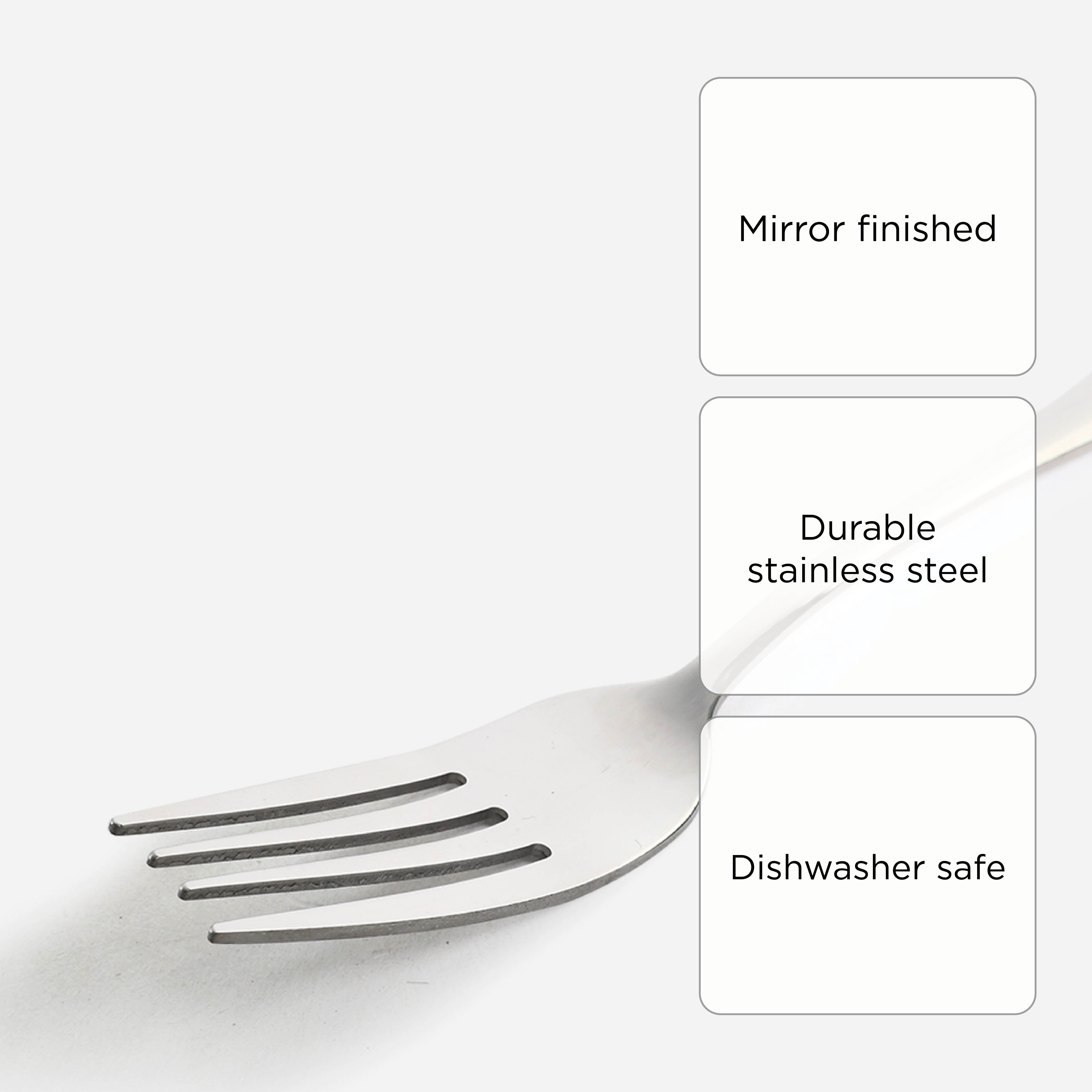 Masflex Dinner Fork - Silver