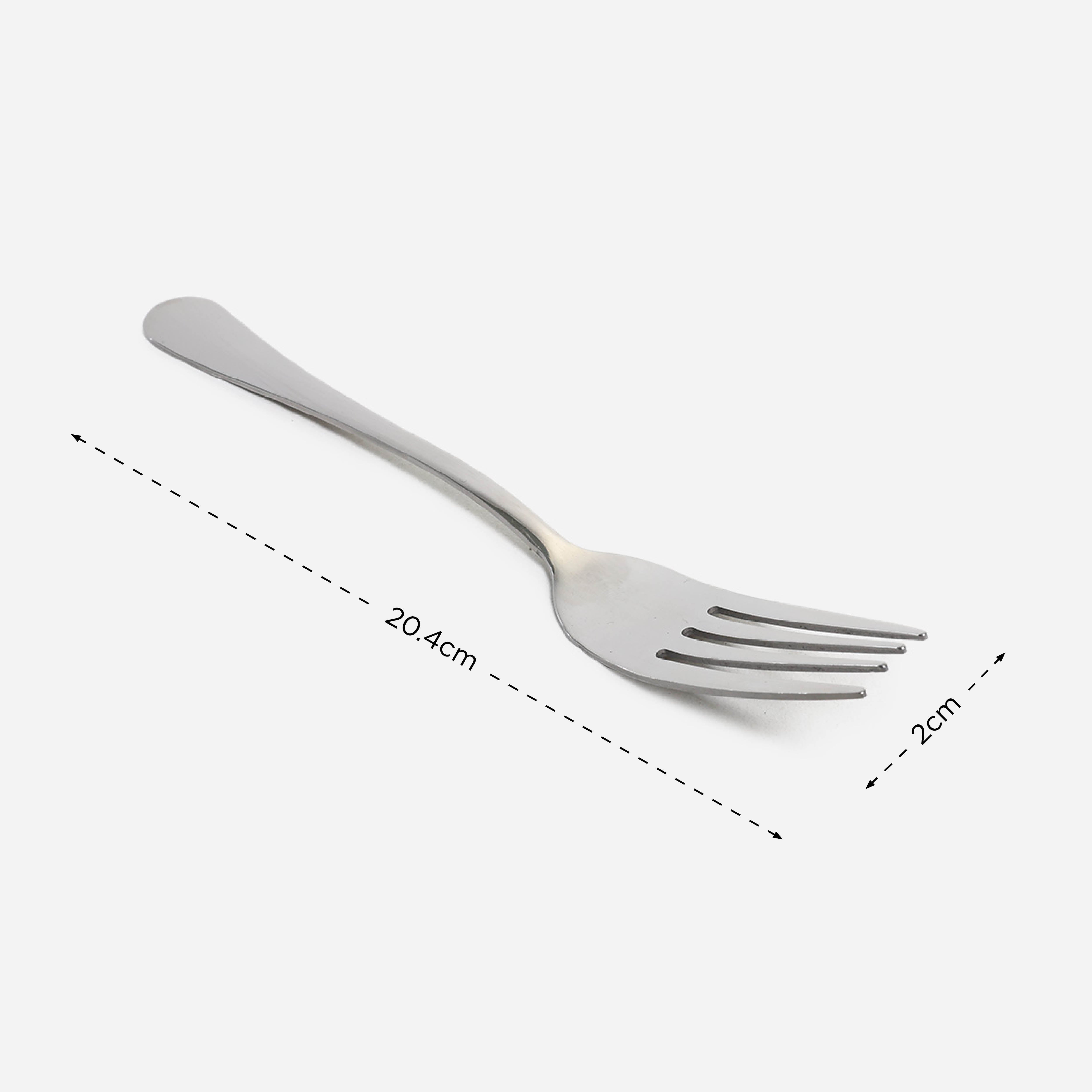 Masflex Dinner Fork - Silver