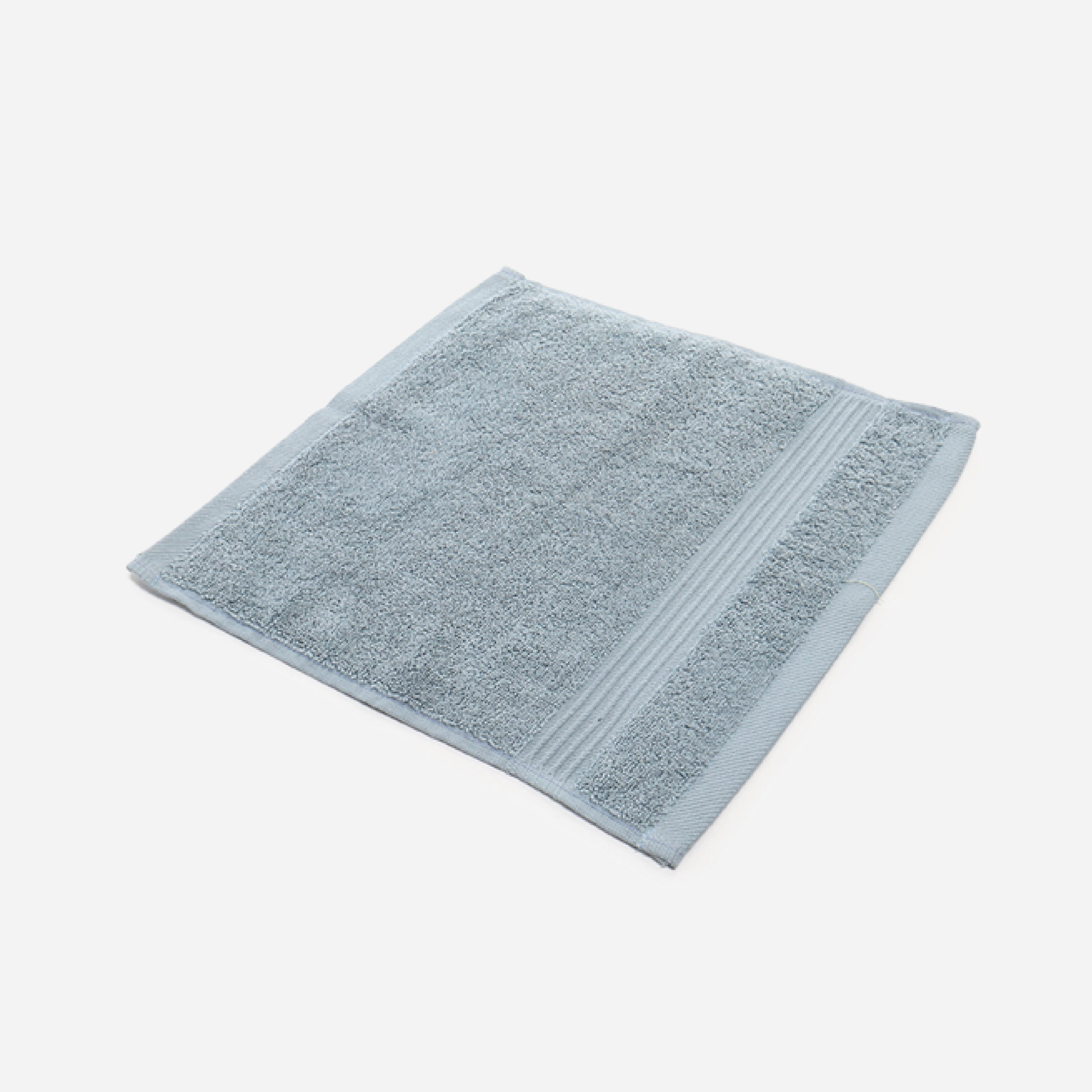 Hosh Combed Cotton Face Towel - Slate Gray