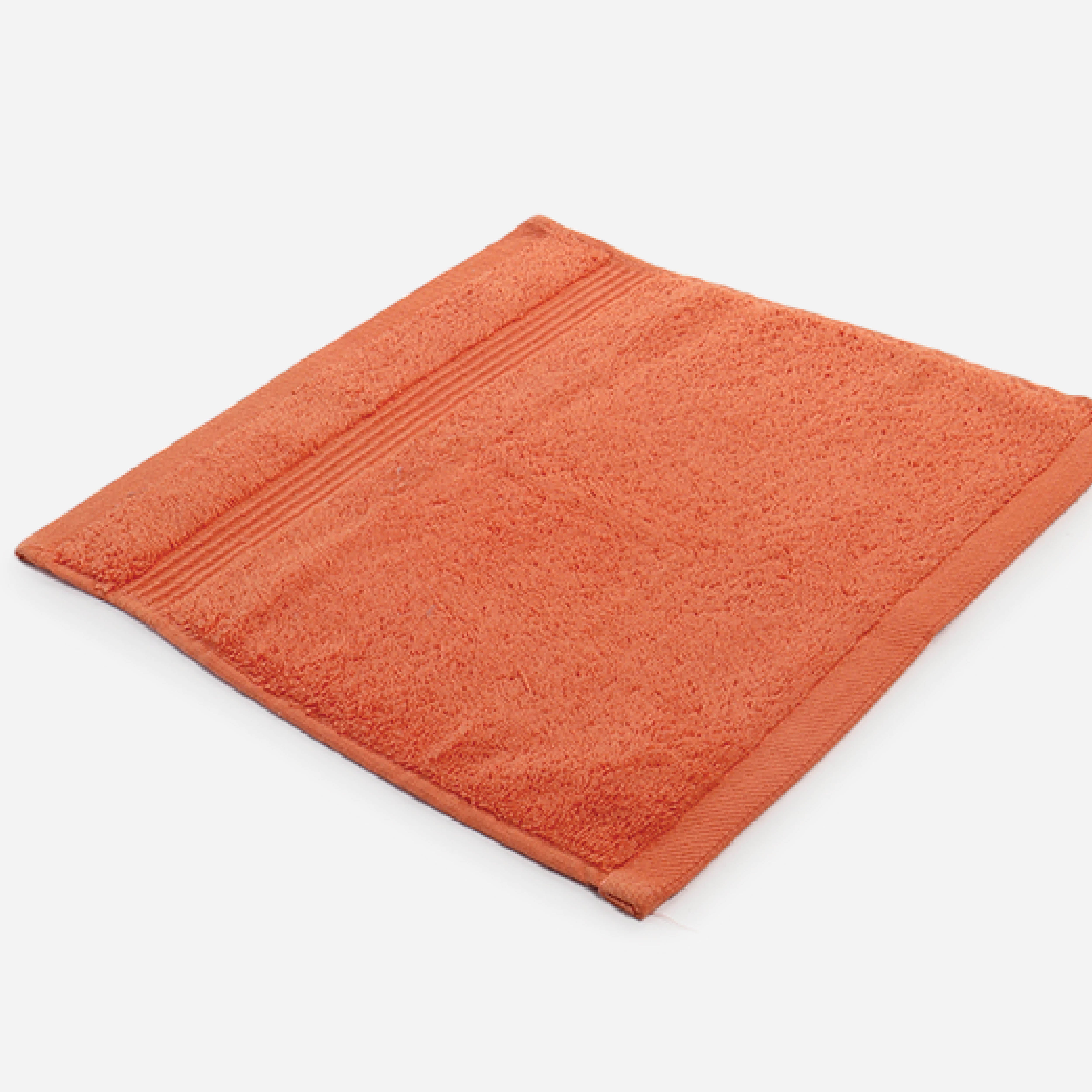 Hosh Combed Cotton Face Towel - Arabesque Clay