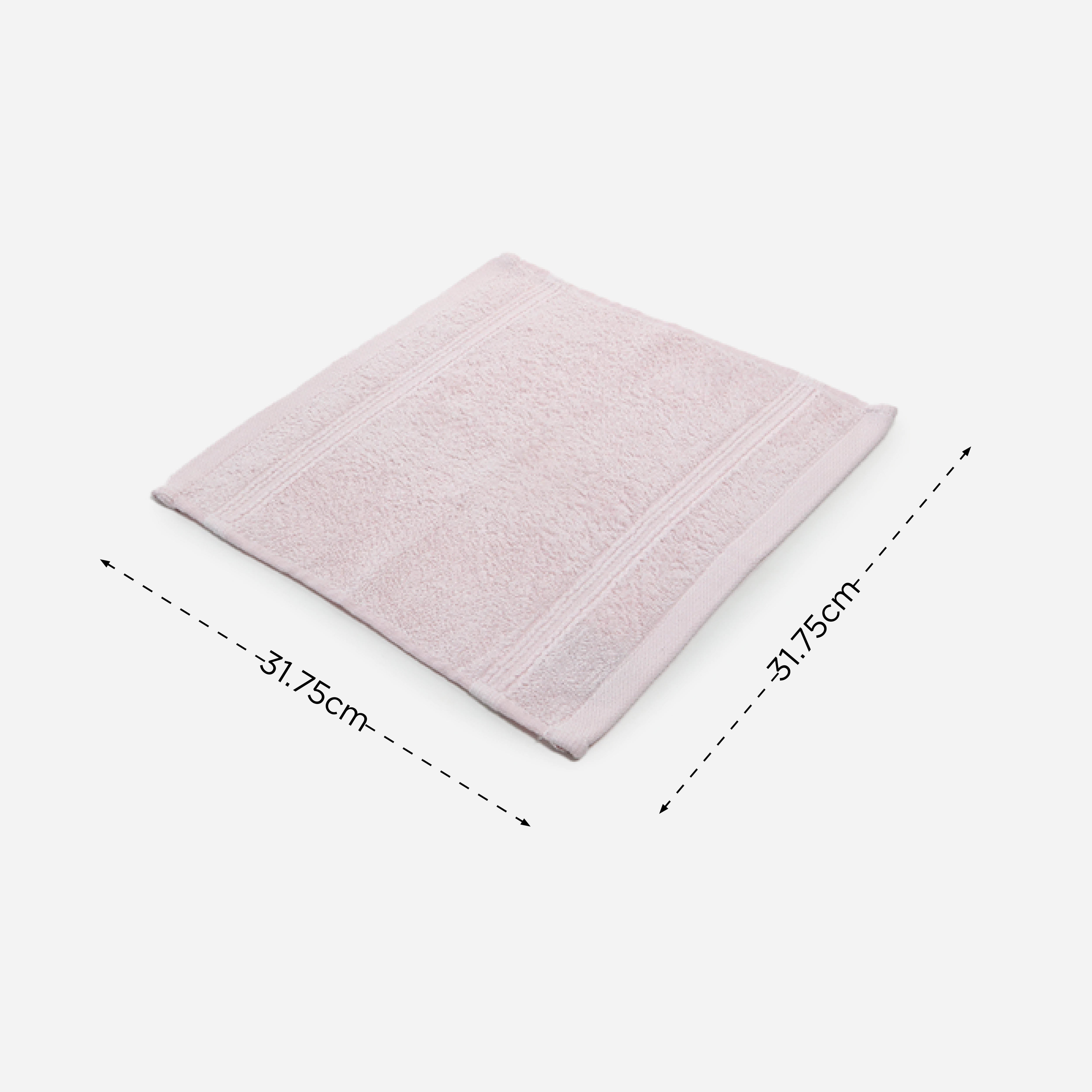 Hosh Bamboo Face Towel - Pale Lilac Pink