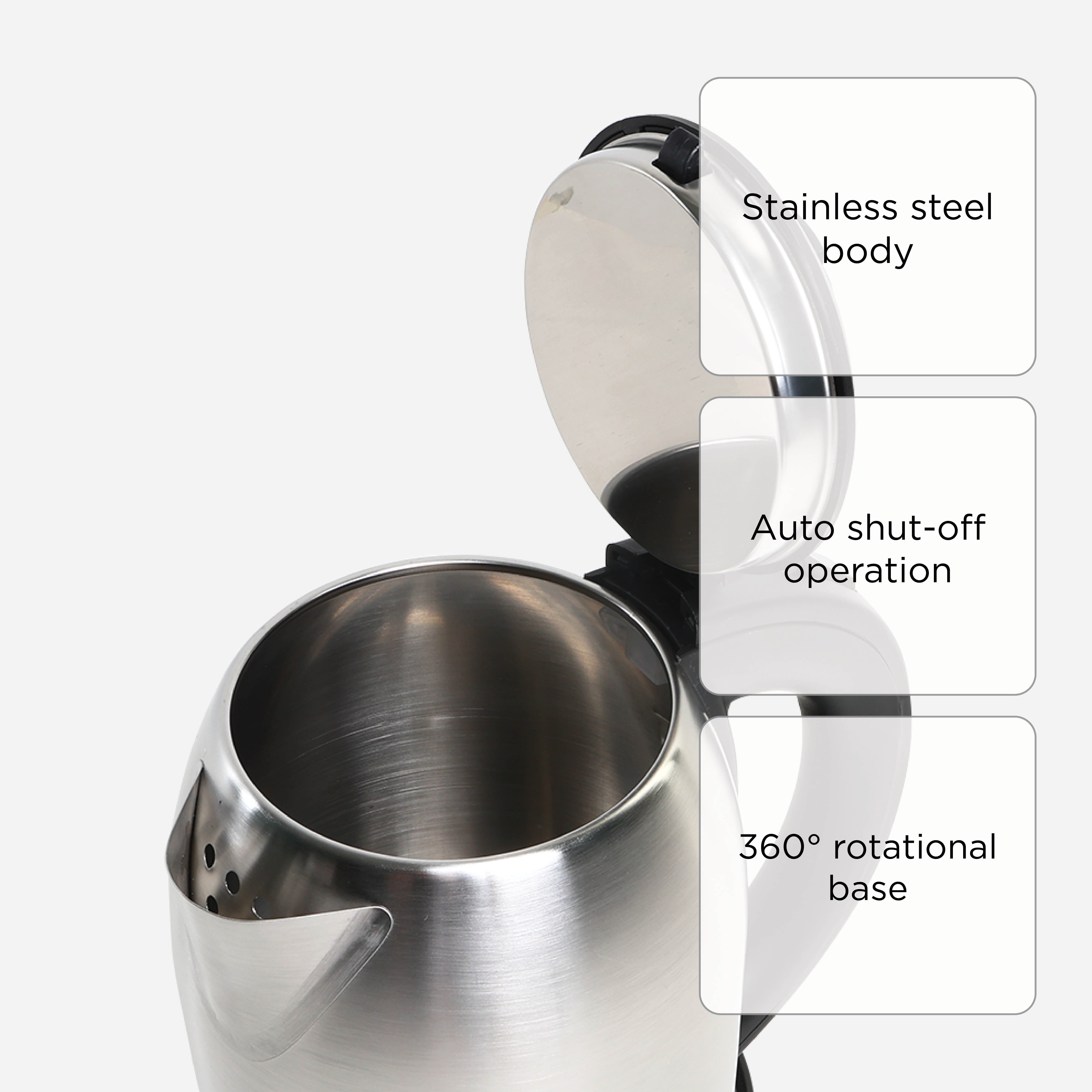Dowell Electric Kettle EK318 - Stainless