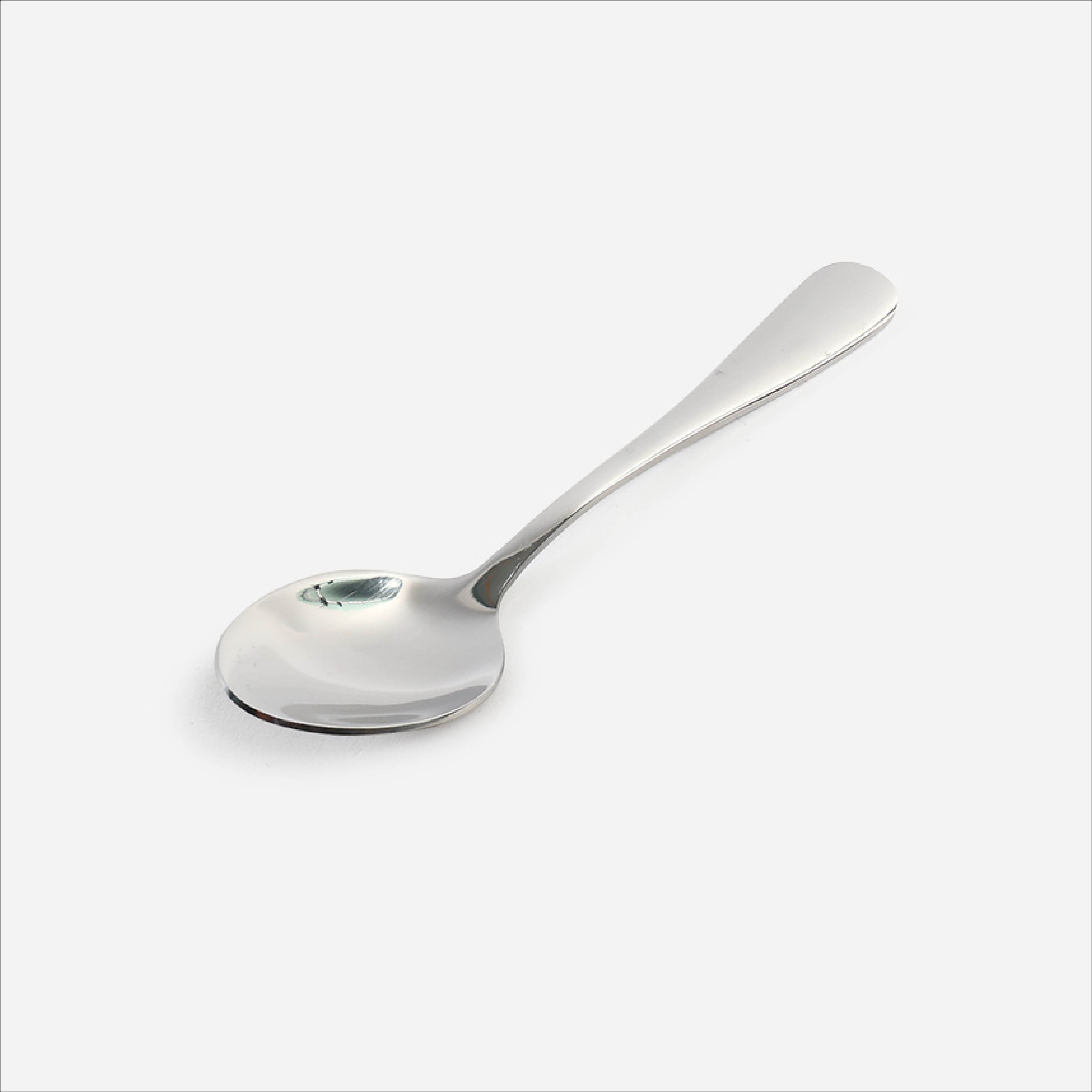 Eurochef Set of 4 Dinner Teaspoon TB24 - Silver