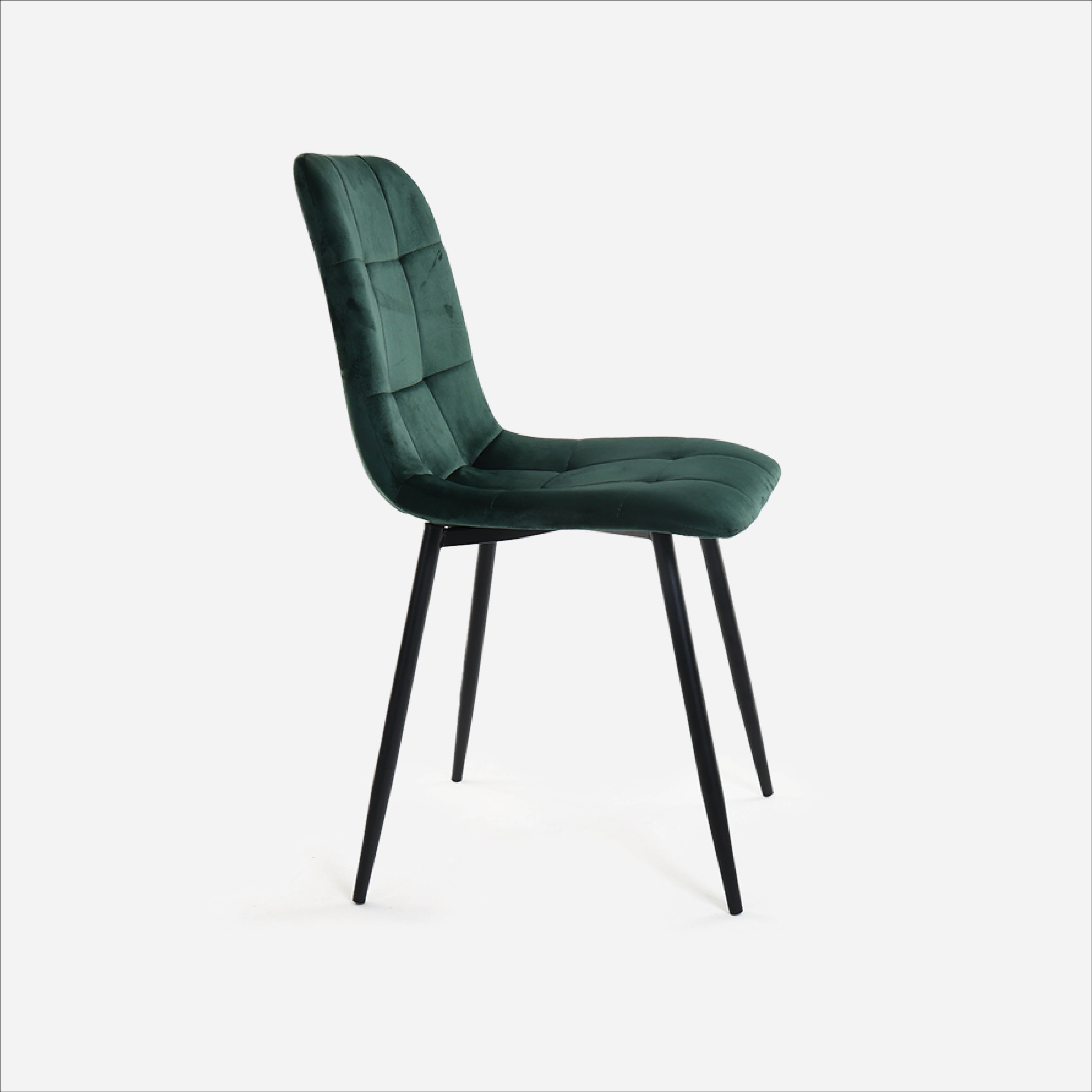 Malta Dining Chair Velvet MLM-181548 - Green