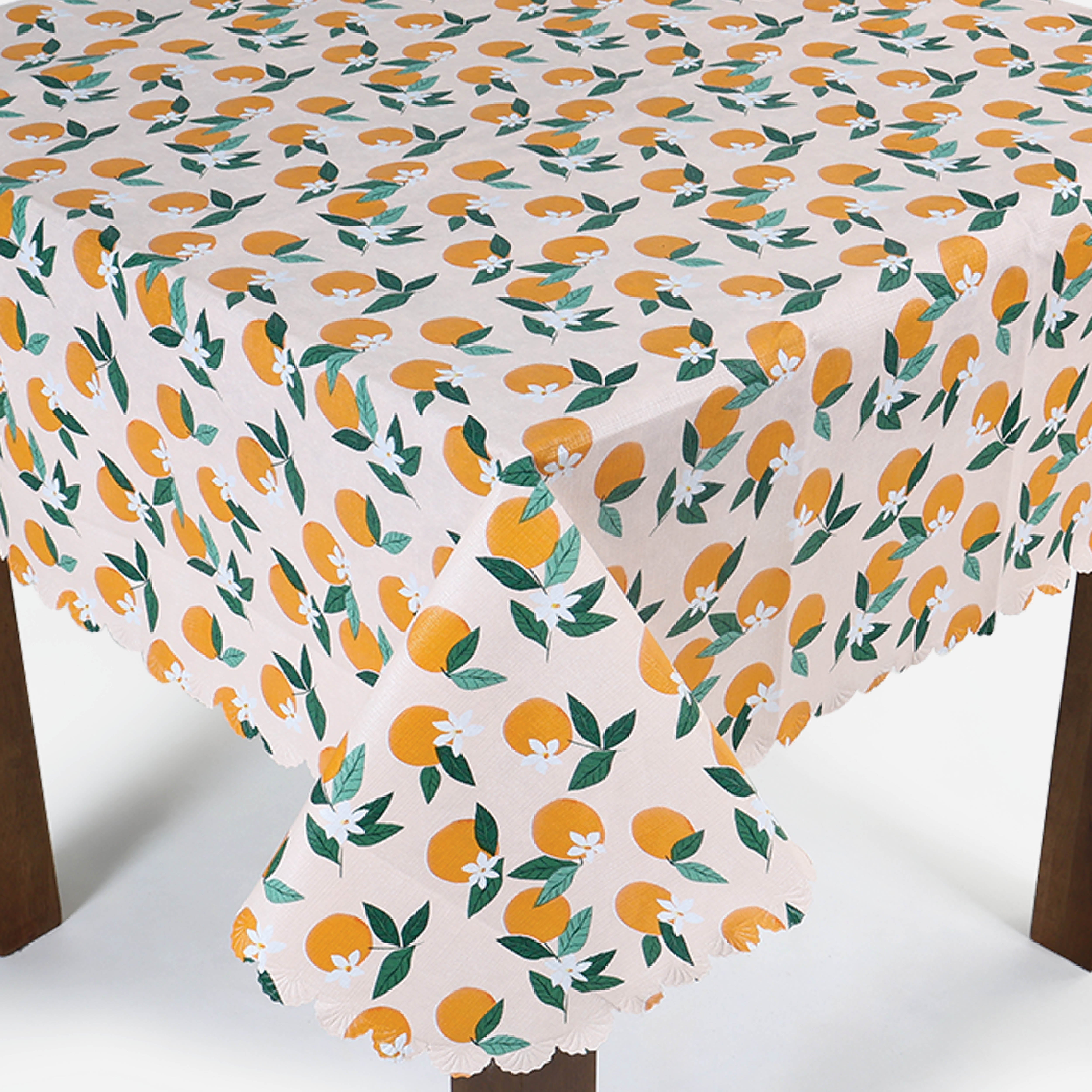 Hosh Vinyl Flannel-backed Tablecloth - 54x70in.