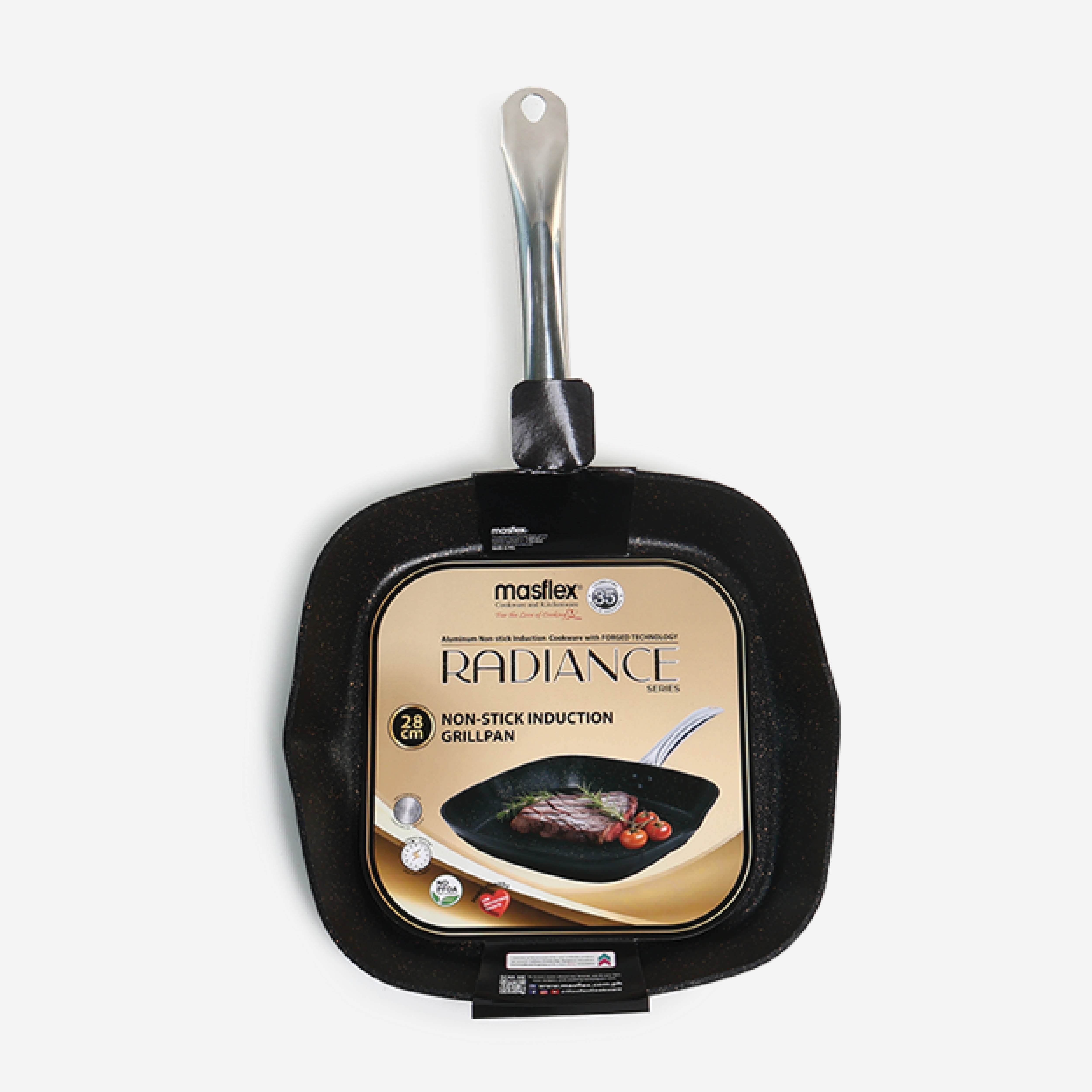 Masflex Radiance Forged Grill pan - 28cm