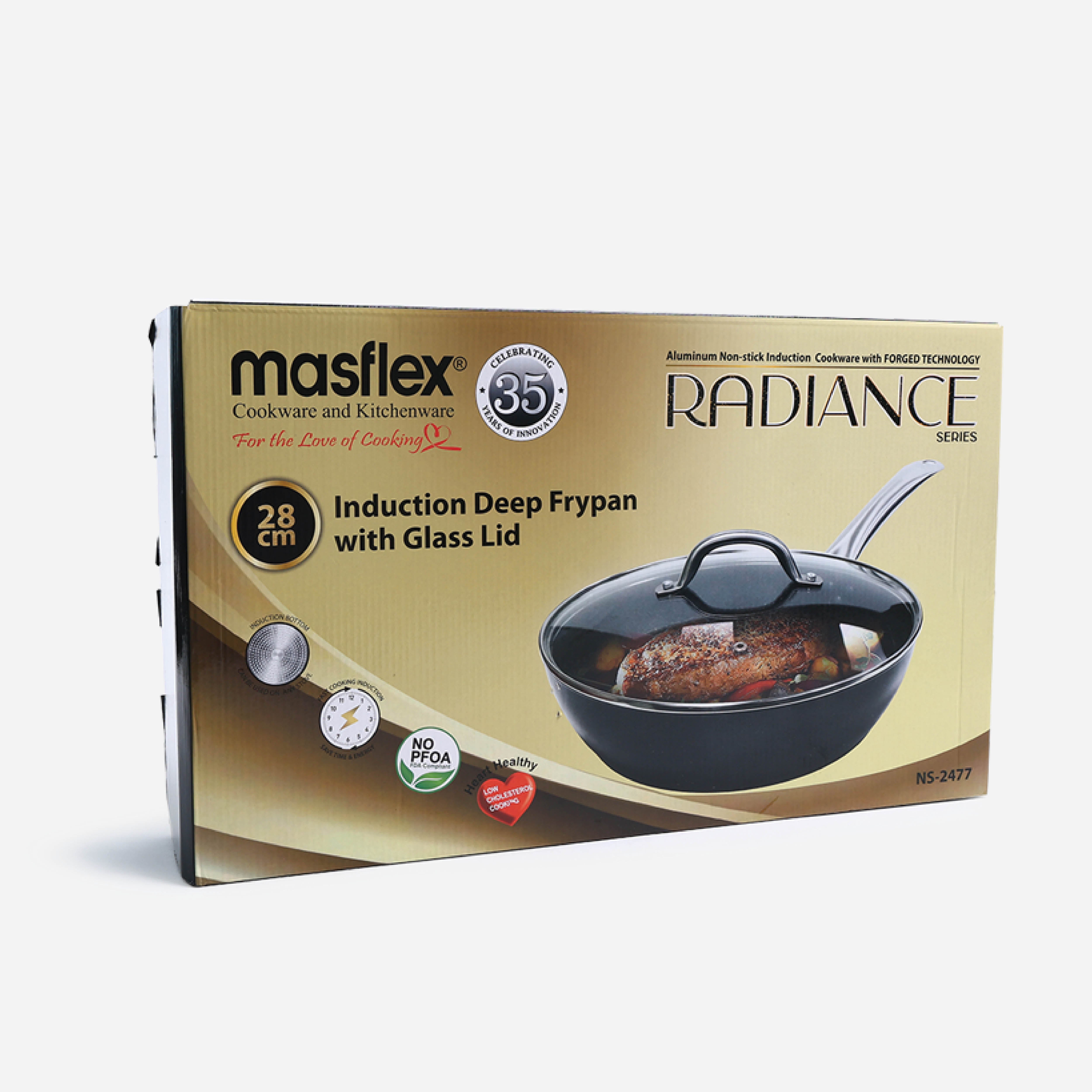 Masflex Radiance Forged Deep Frypan - 28cm